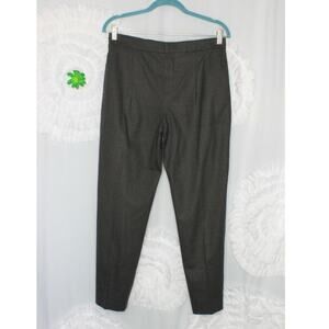 Chloe Womens Pants Size 38 US 6 Medium Grey Tapered Leg Dress Slacks Wool Career